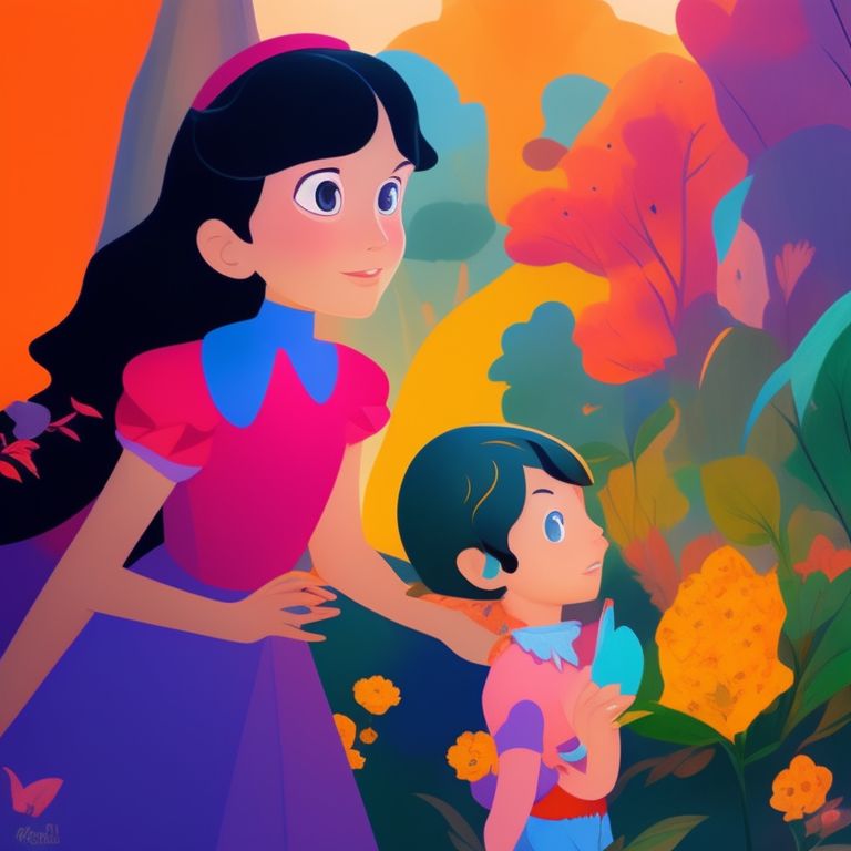 wisellama748 crie uma imagem de um personagem para historia infantil