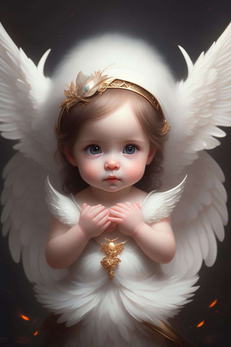 Beautiful Baby Angel Pictures