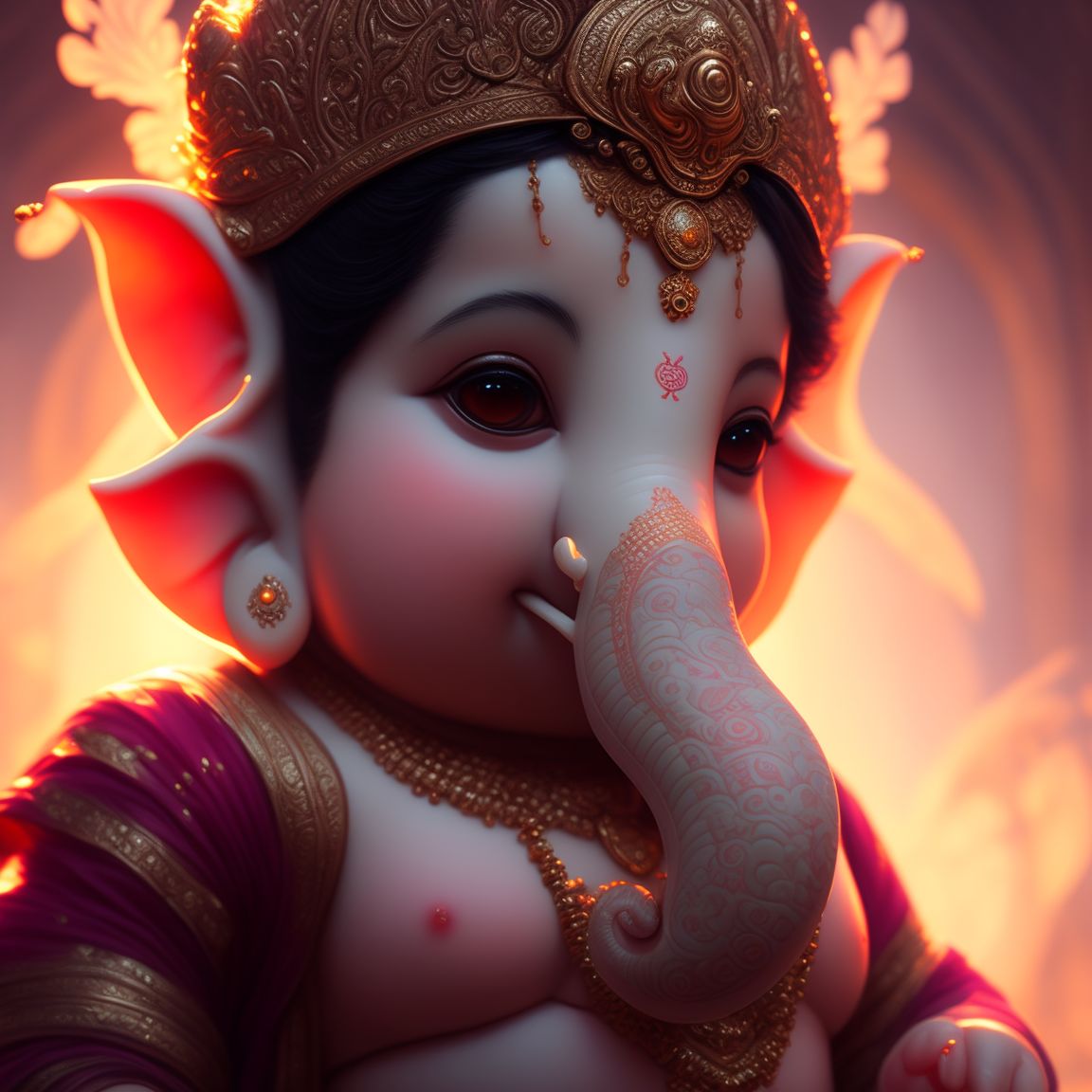 miserly-owl25: Baby Lord Ganesh