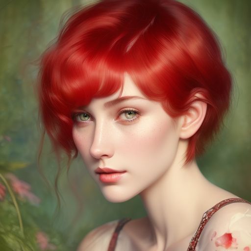 girls with red hair and green eyes tumblr