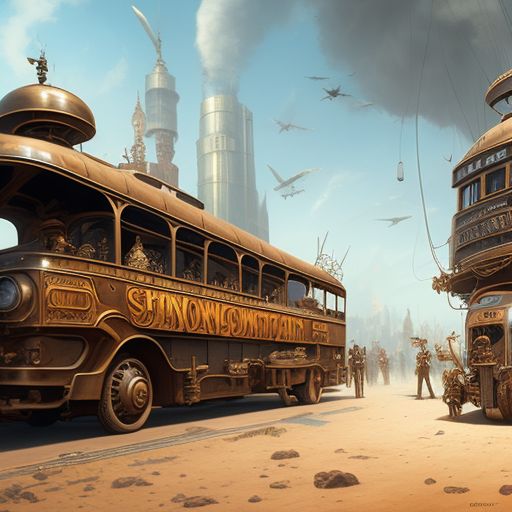 steampunk bus 