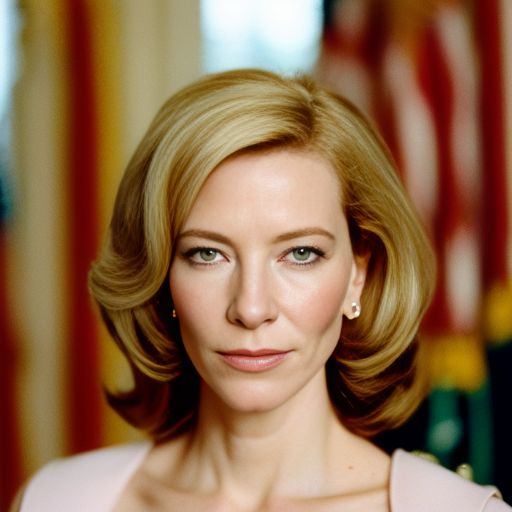stunningjay847 Cate Blanchett as the President of the United States