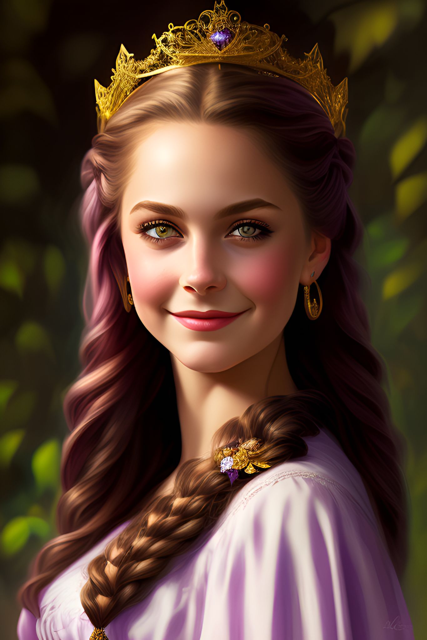 Suzany A beautiful, delicate young woman with long golden hair