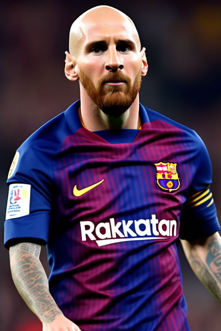 Messi bald 
