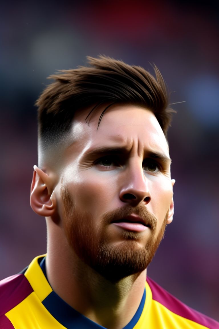 Messi bald 
