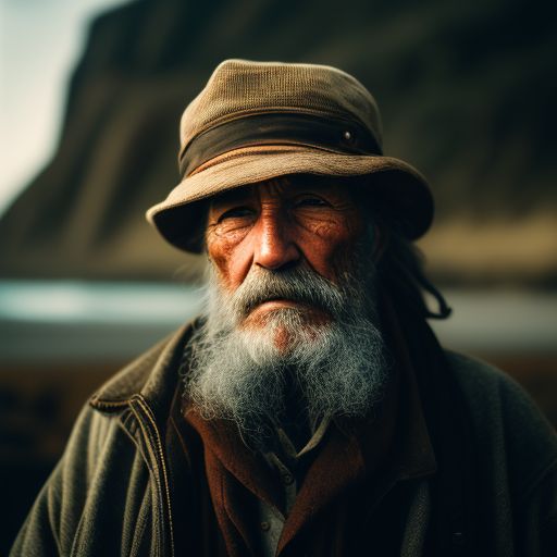 Old store fisherman hat