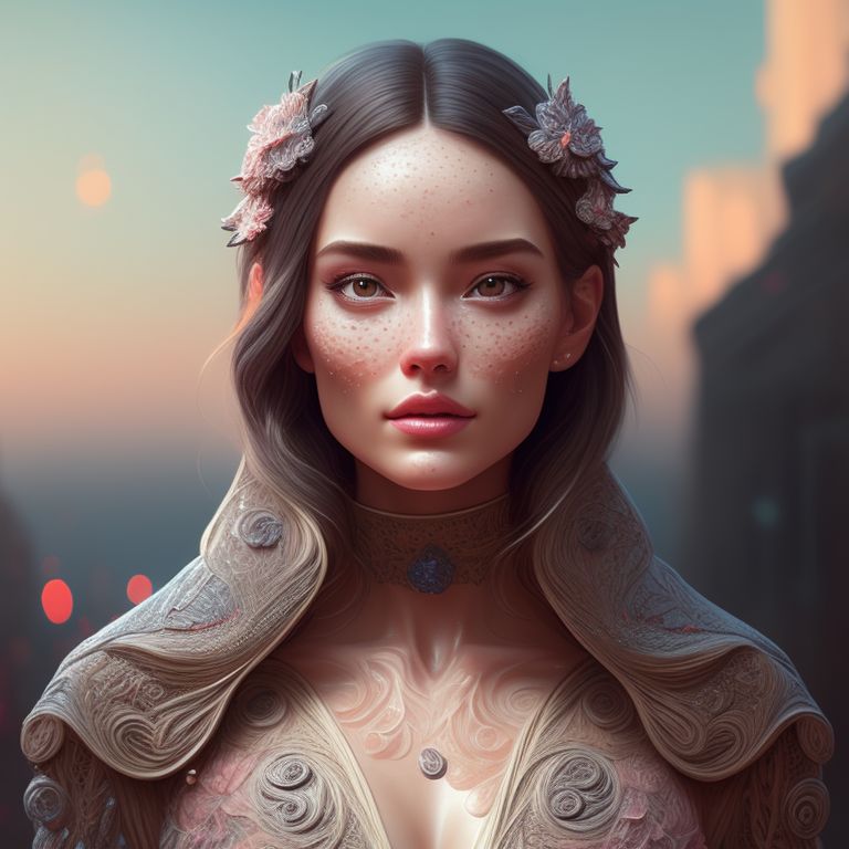 bira AI art: beautiful and wonderful woman the most beautiful in the