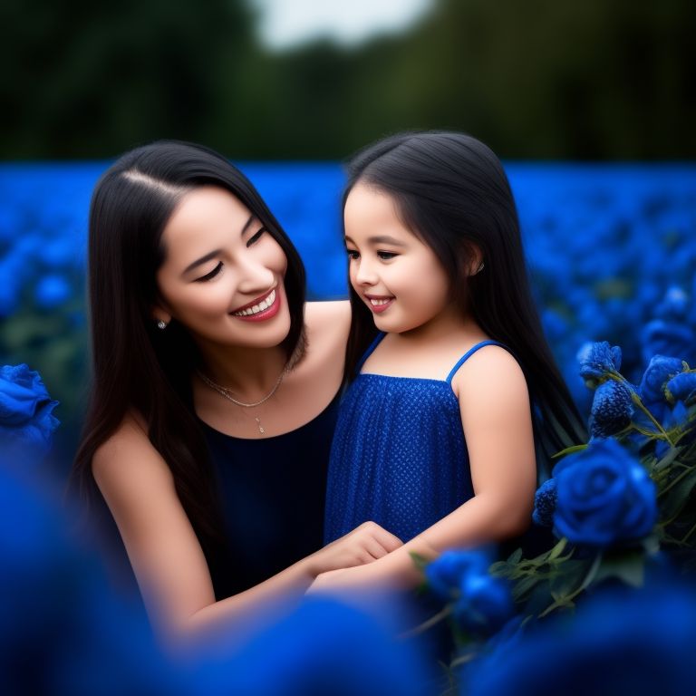 Field Of Blue Roses
