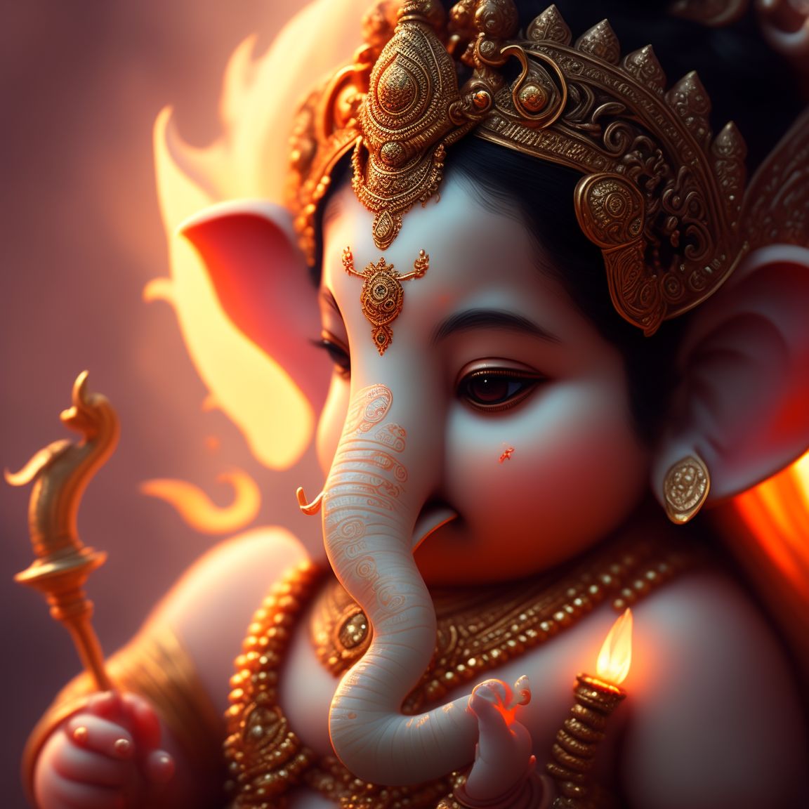 miserly-owl25: Baby Lord Ganesh