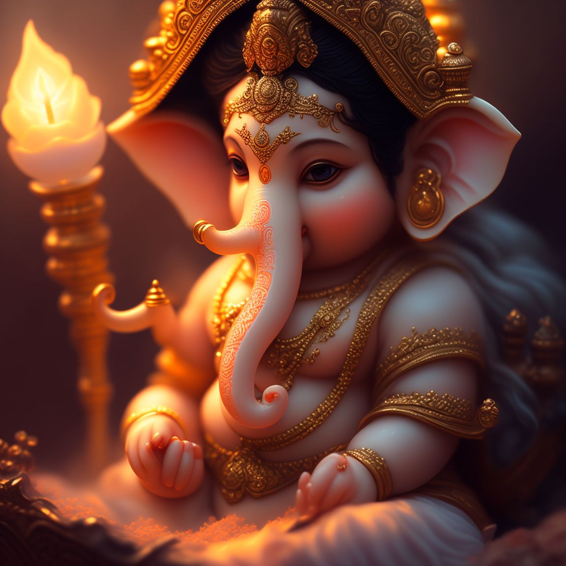 miserly-owl25: Baby Lord Ganesh