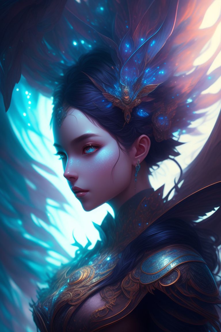 ArtStation - Avatar girls + Flowers