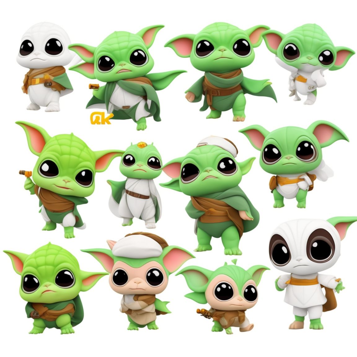 wiry-louse284: baby yoda only head clipart, layered, icons