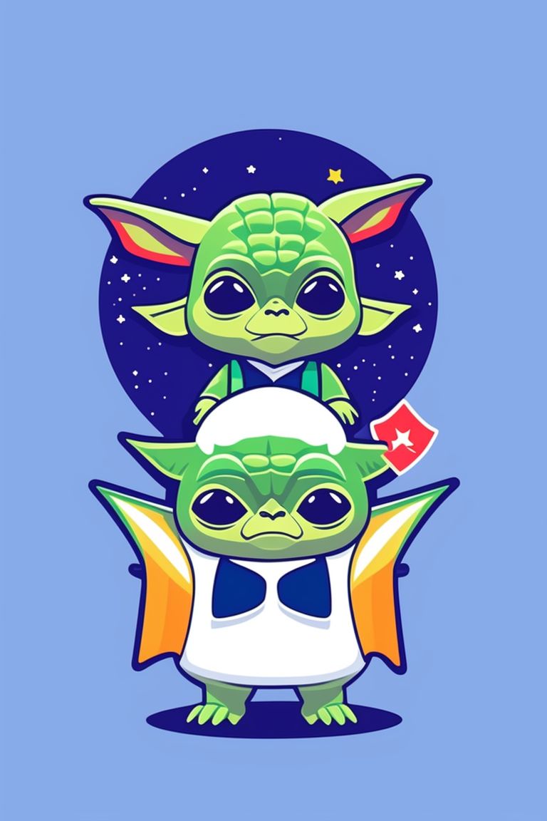 wiry-louse284: baby yoda only head clipart, layered, icons