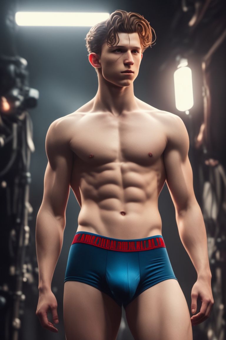 Tom holland in underwear