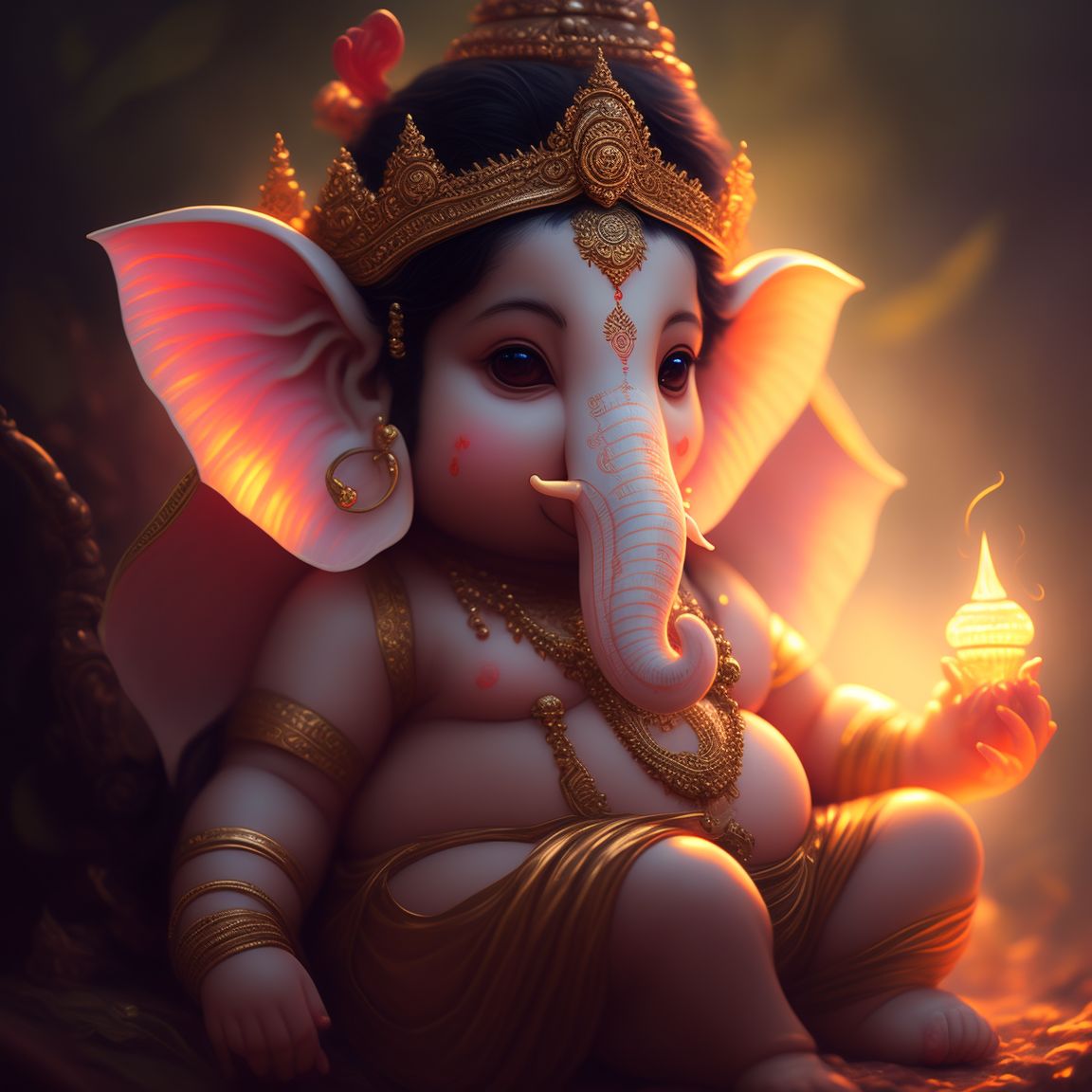 witty-dove466: Baby Lord Ganesh