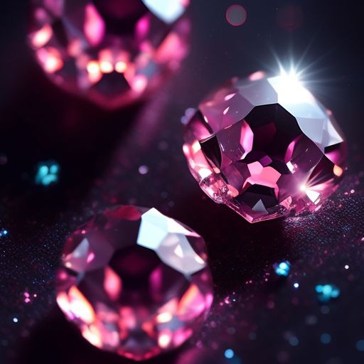 Dark hot sale pink diamond