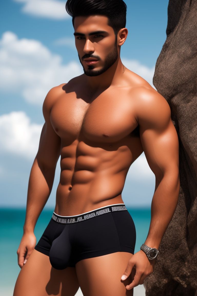 Hot guy bulges