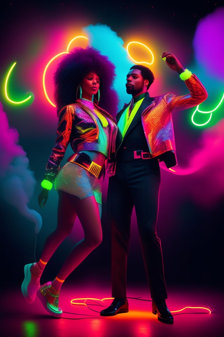 70s 2025 neon clothing