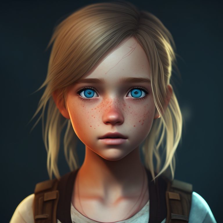 ArtStation - Portrait of Ellie Williams