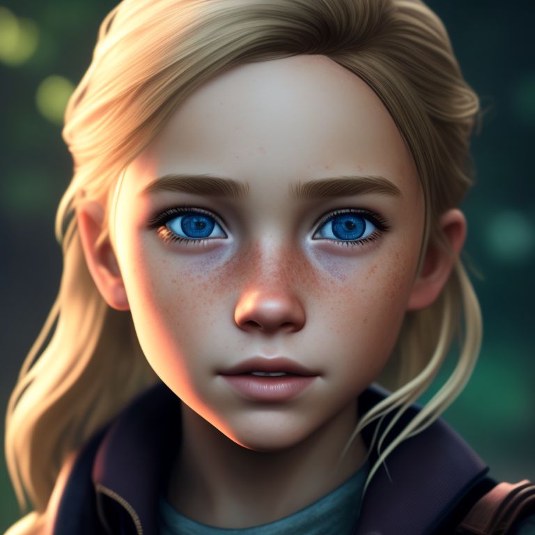 ArtStation - Portrait of Ellie Williams