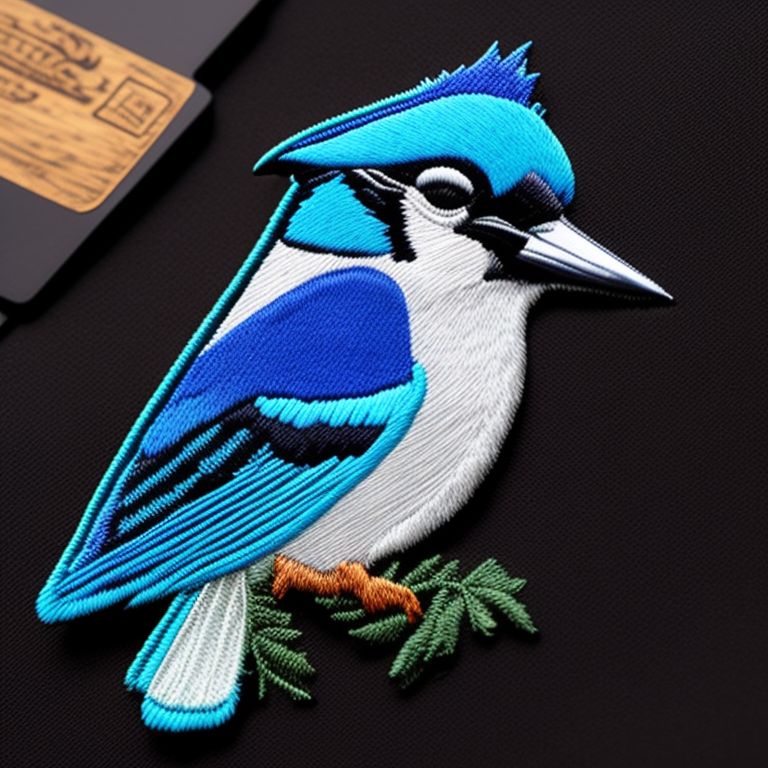 Blue Jay Outline 