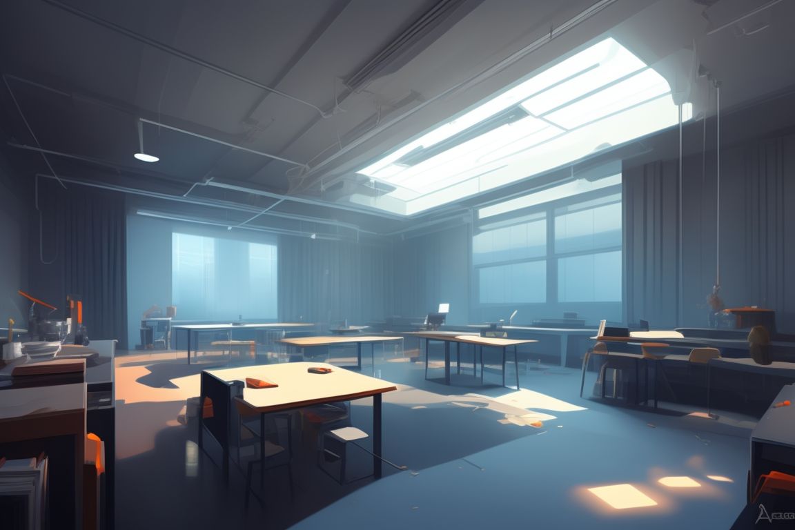 ArtStation - Anime Classroom