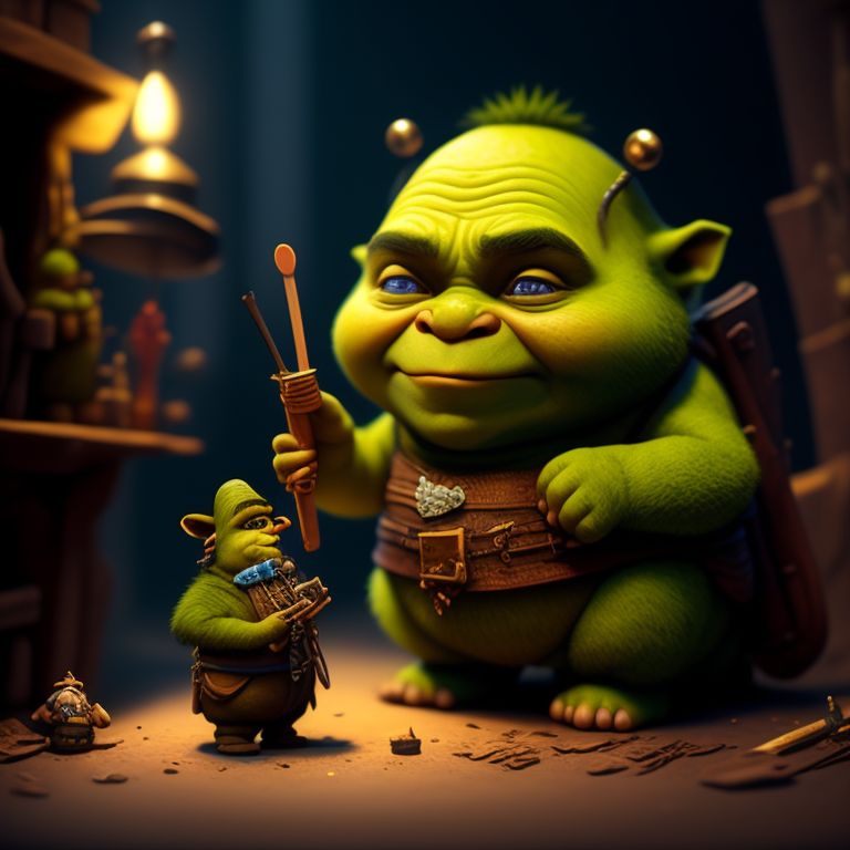 Tiny Shrek