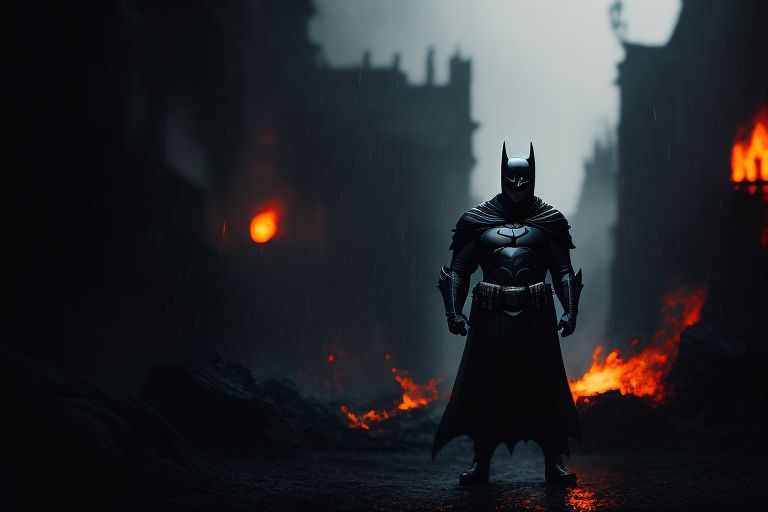 Steam Workshop::Batman on Fire