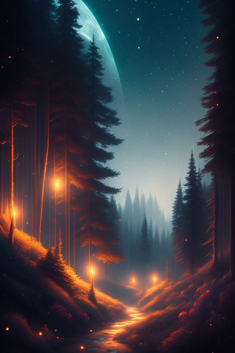 GhostSapper: Black forest, starry night