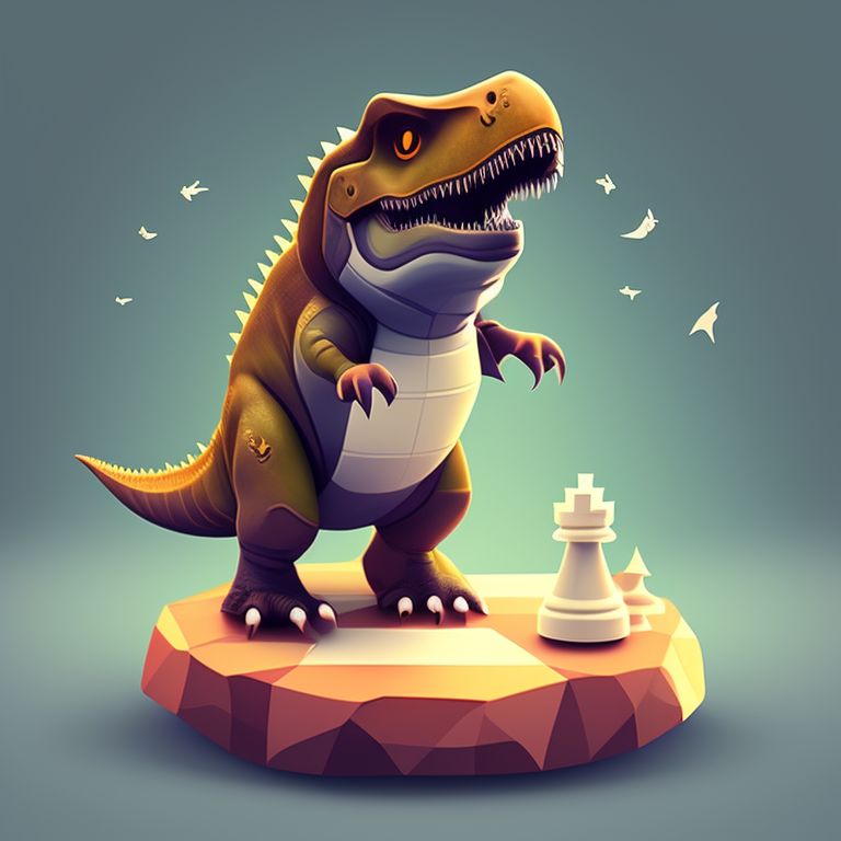 Sticker mural dinosaure Gamer