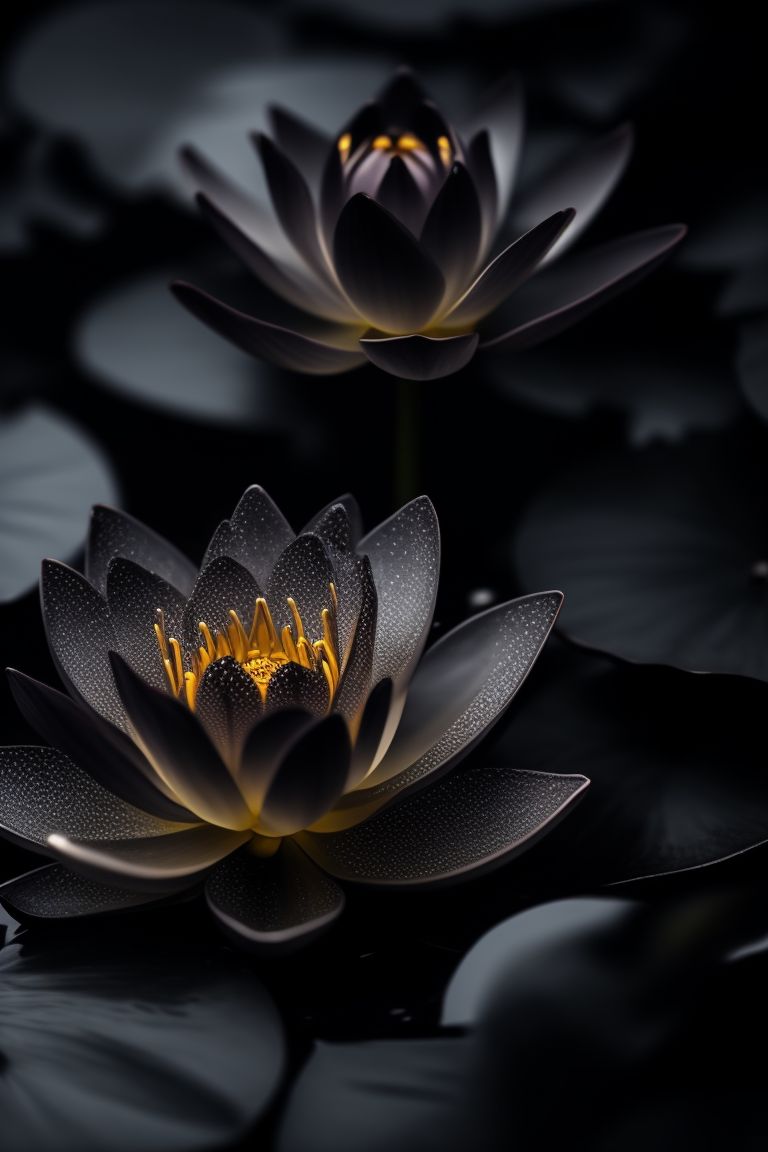 dark lotus wallpaper