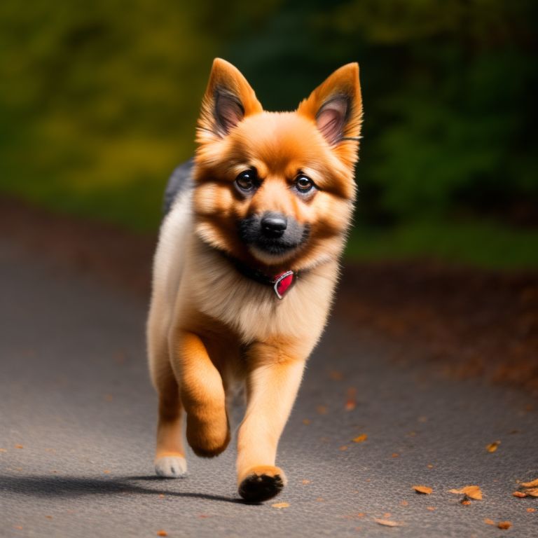 Pomeranian and sale german shepherd mix