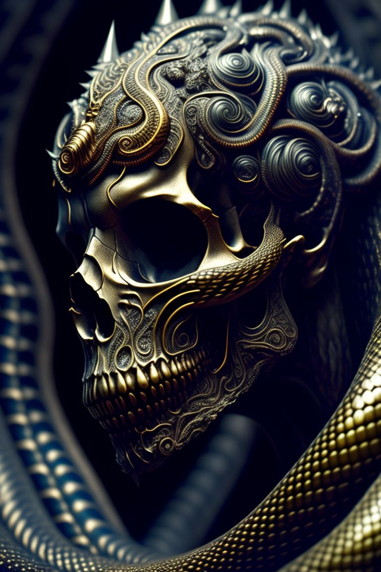 Skull [Featured Artwork Animated] by hellhound0101 on DeviantArt