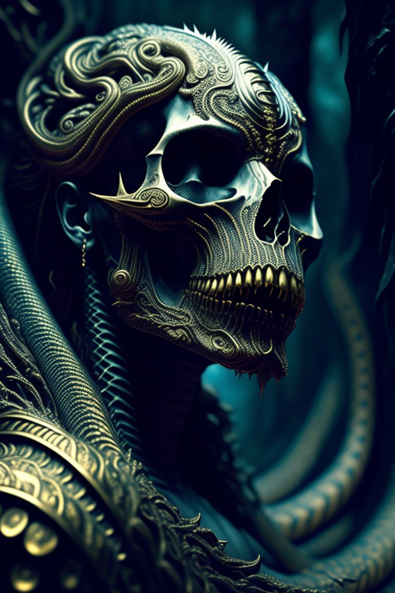 Skull [Featured Artwork Animated] by hellhound0101 on DeviantArt