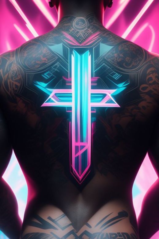 Cross With wings  Back tattoos for guys, Tattoos for guys, Hand