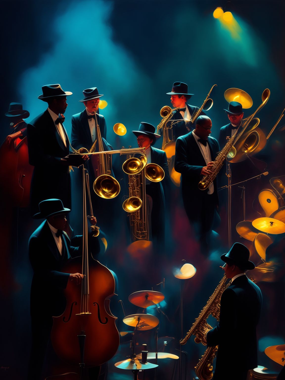 jazz art wallpaper