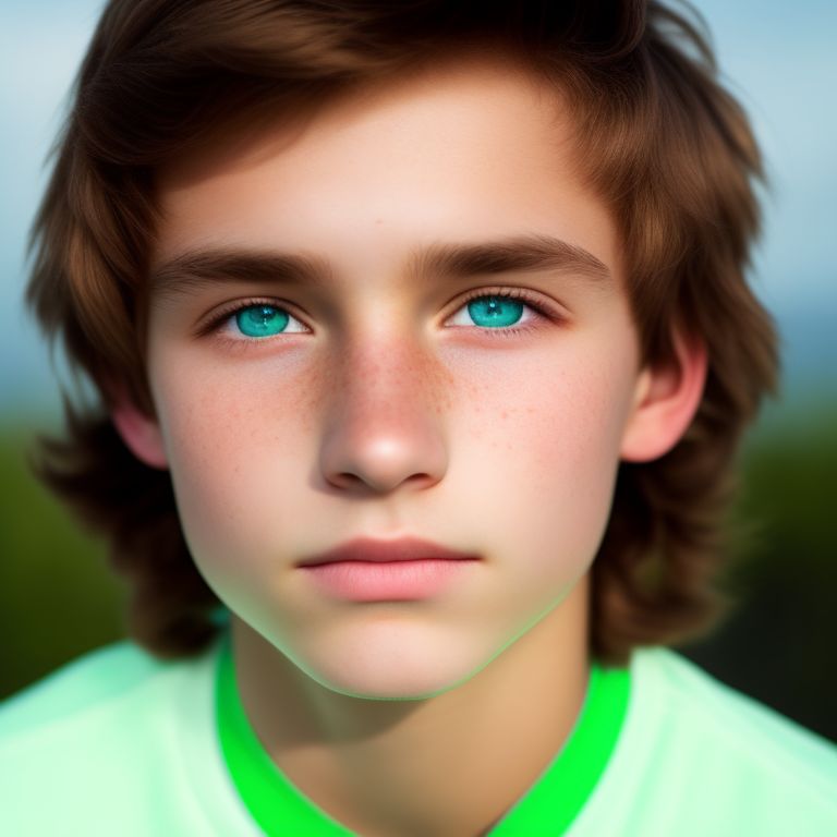 Amazing gnat177 A White 14 year old Male With Slightly Fluffy Brown 