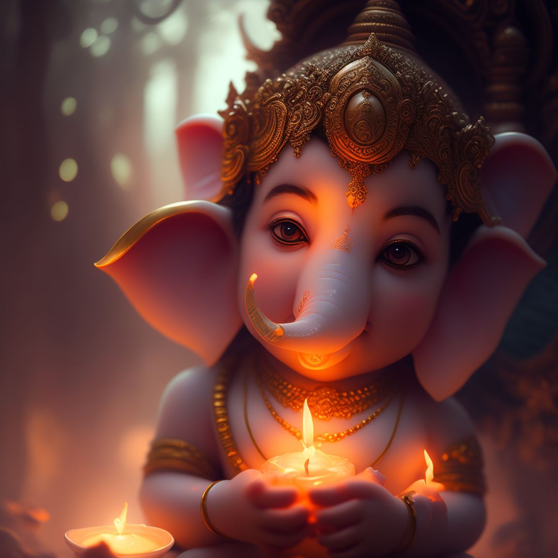 nutty-turtle988: Baby Lord Ganesh