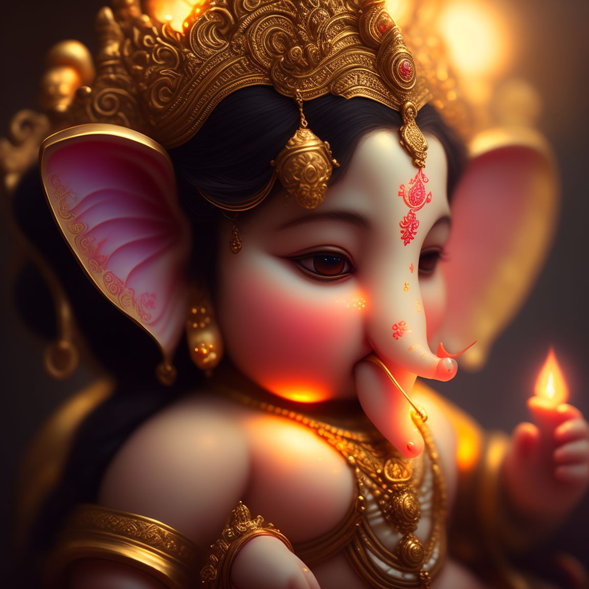 nutty-turtle988: Baby Lord Ganesh