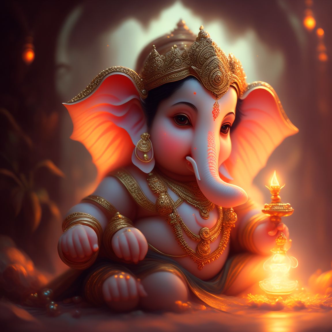 nutty-turtle988: Baby Lord Ganesh