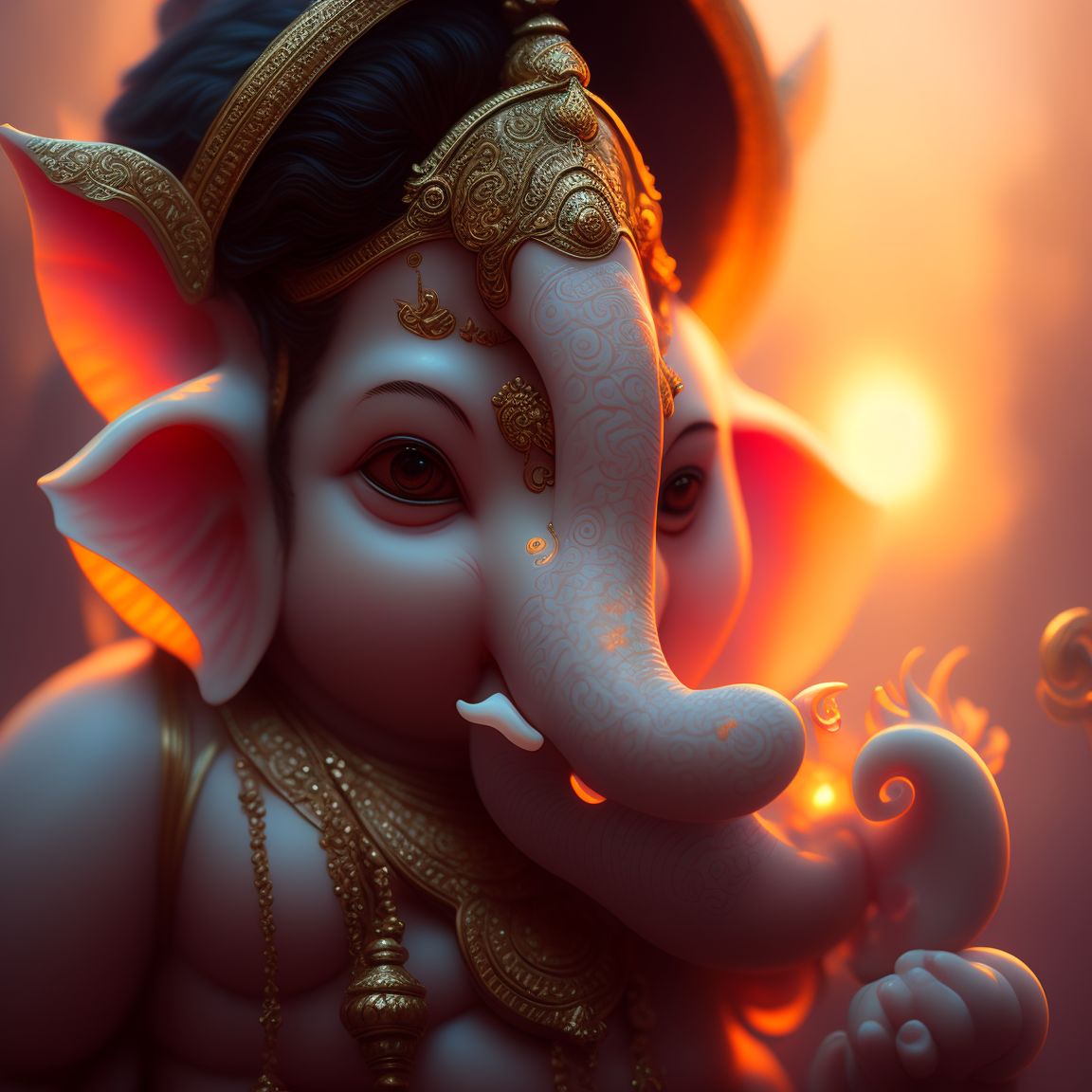 nutty-turtle988: Baby Lord Ganesh