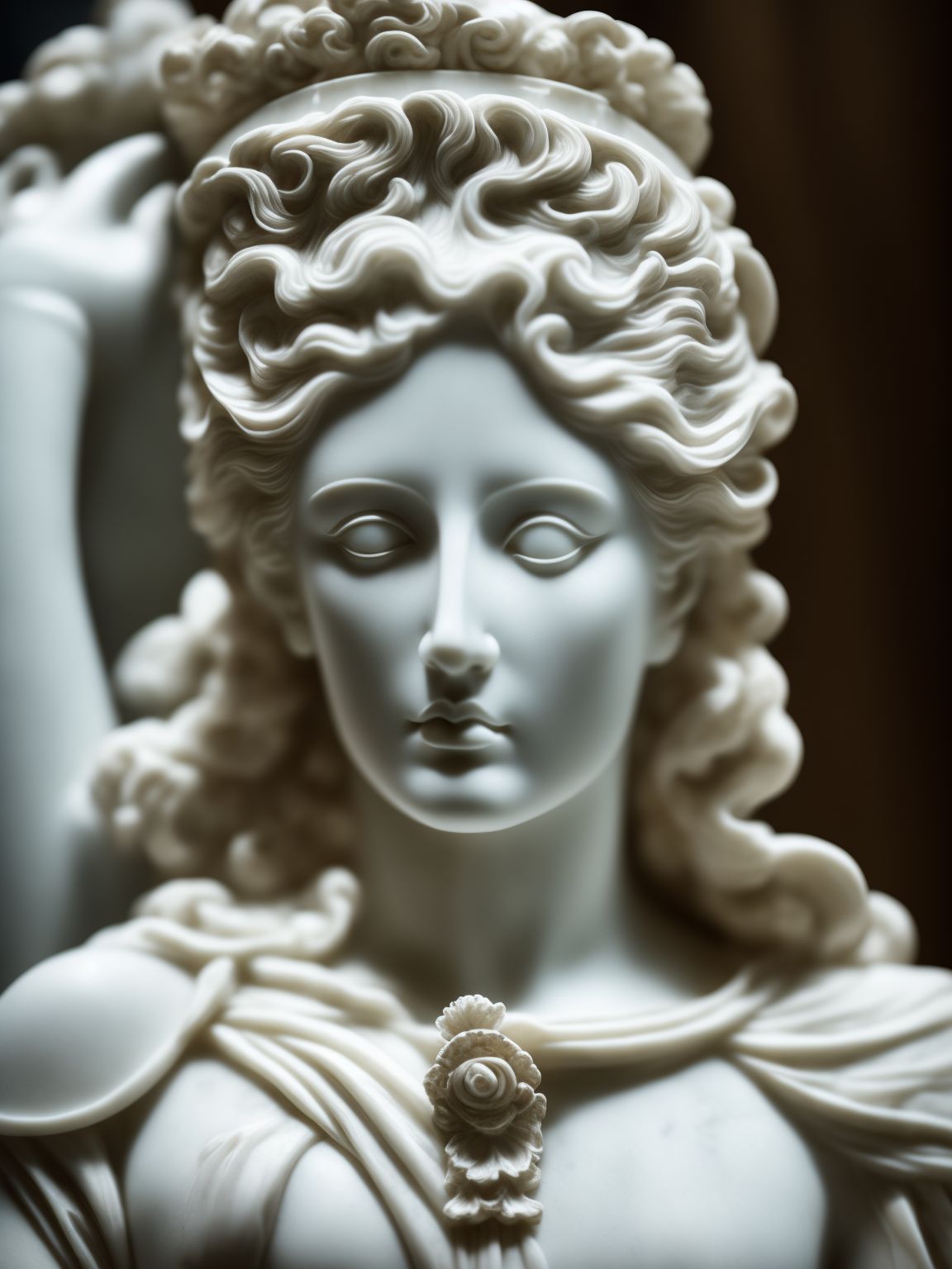 gloomyweasel24 marble statue of a Queen