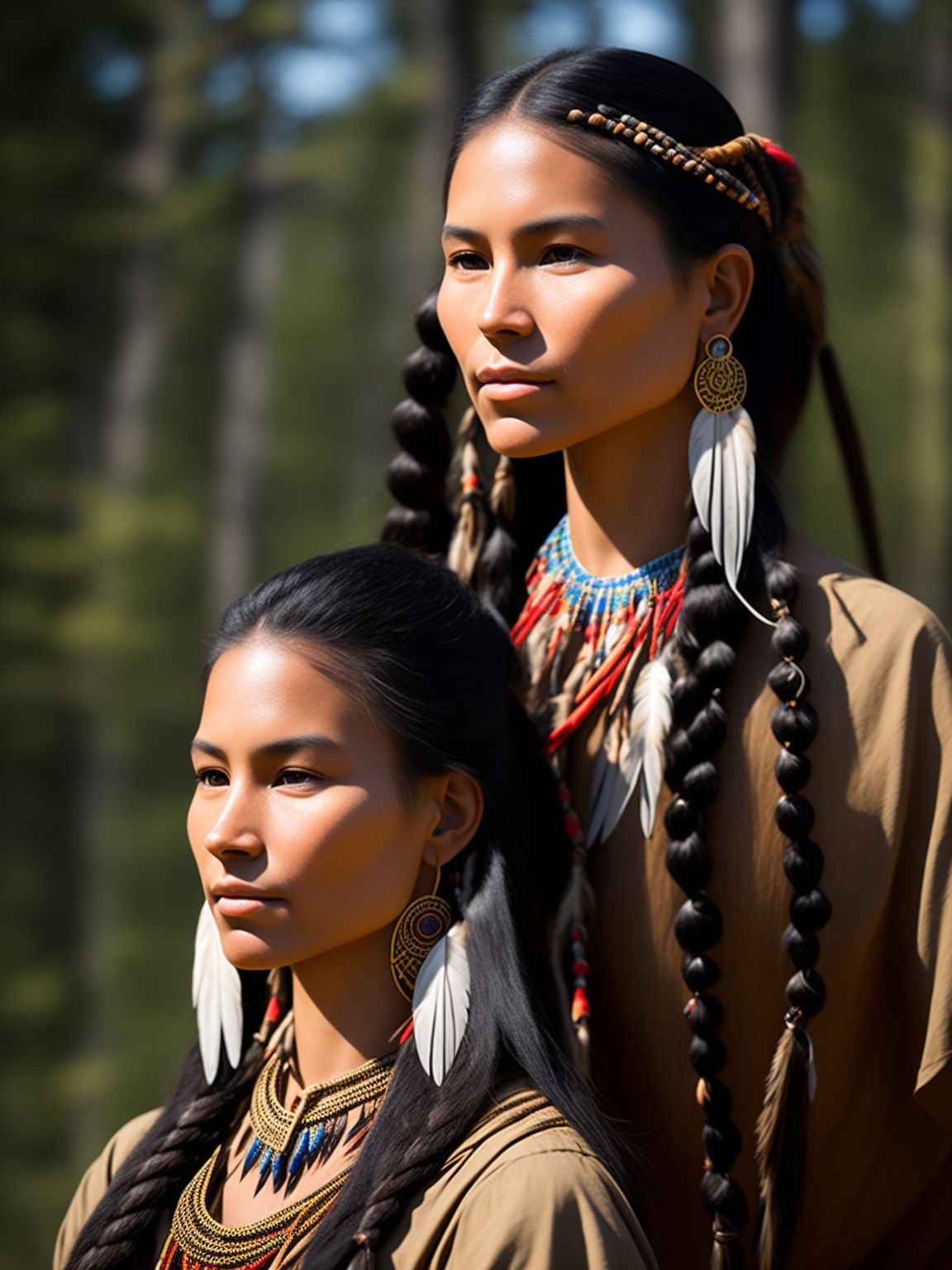 Ziiisqo: create a character inspired by the historical figure pocahontas