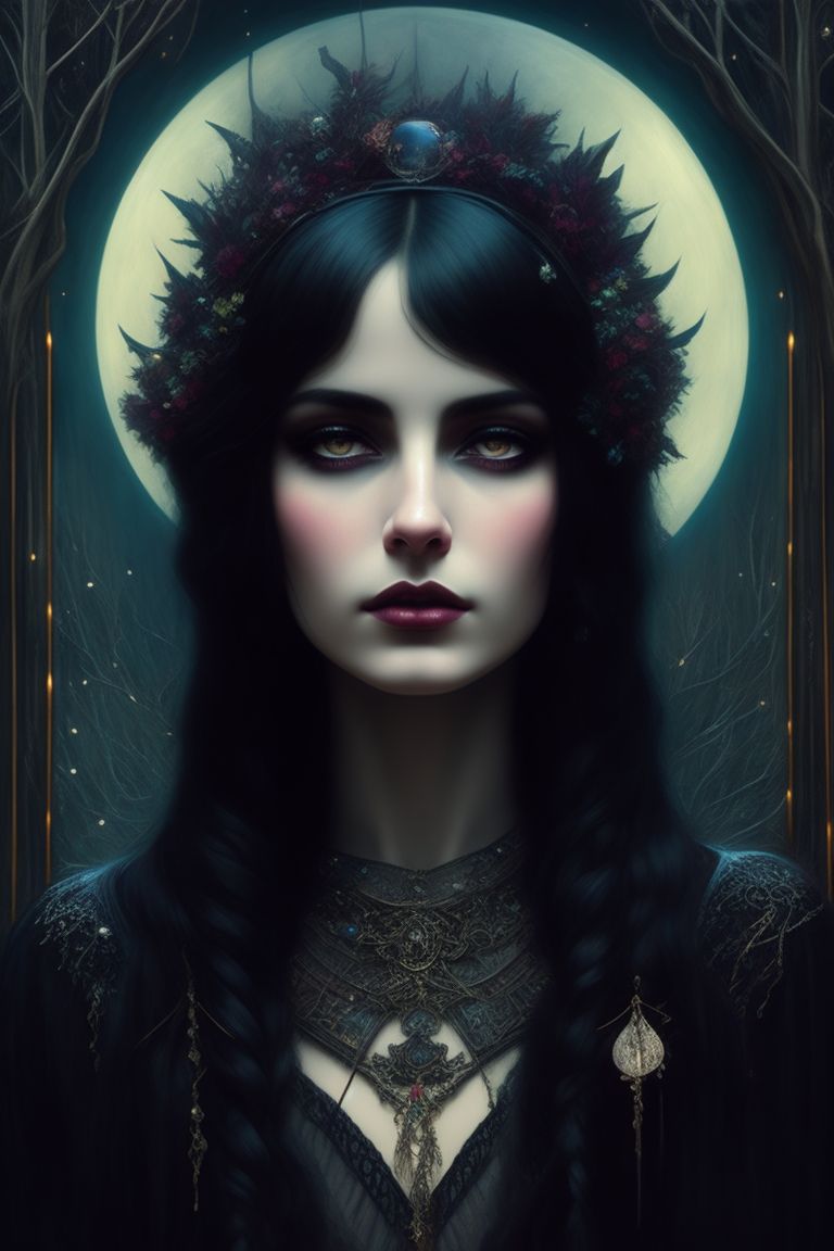 dreary-wren426: beautiful dark Witch, beautiful eyes, gothic style ...