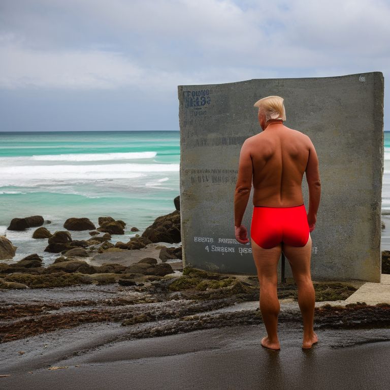 Trump speedos cheap