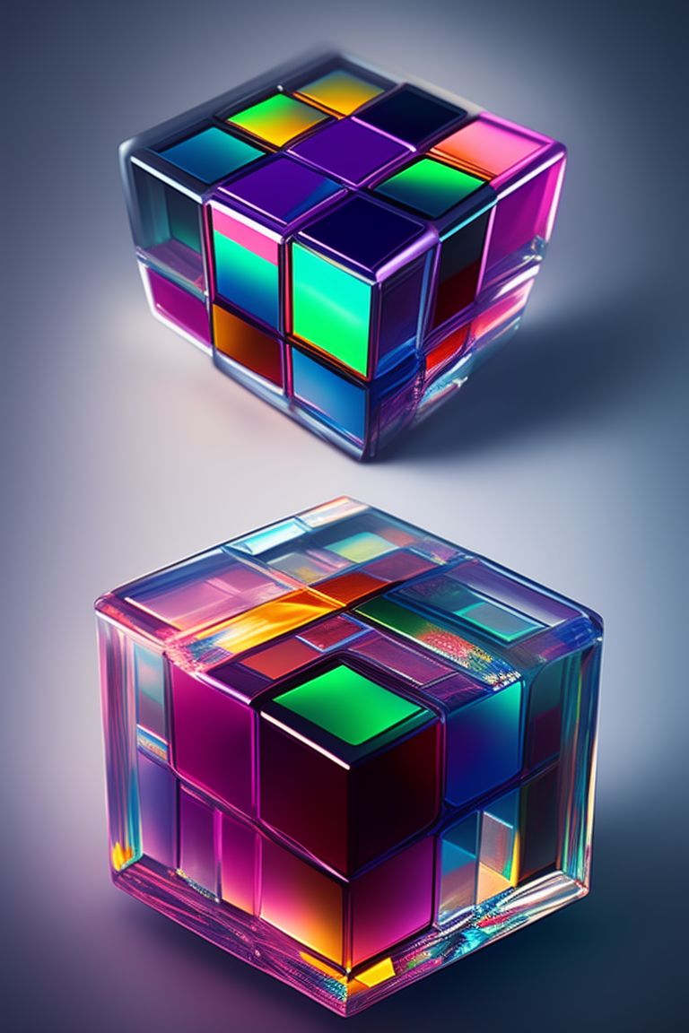 Max_Turbo crystal rubik's cube