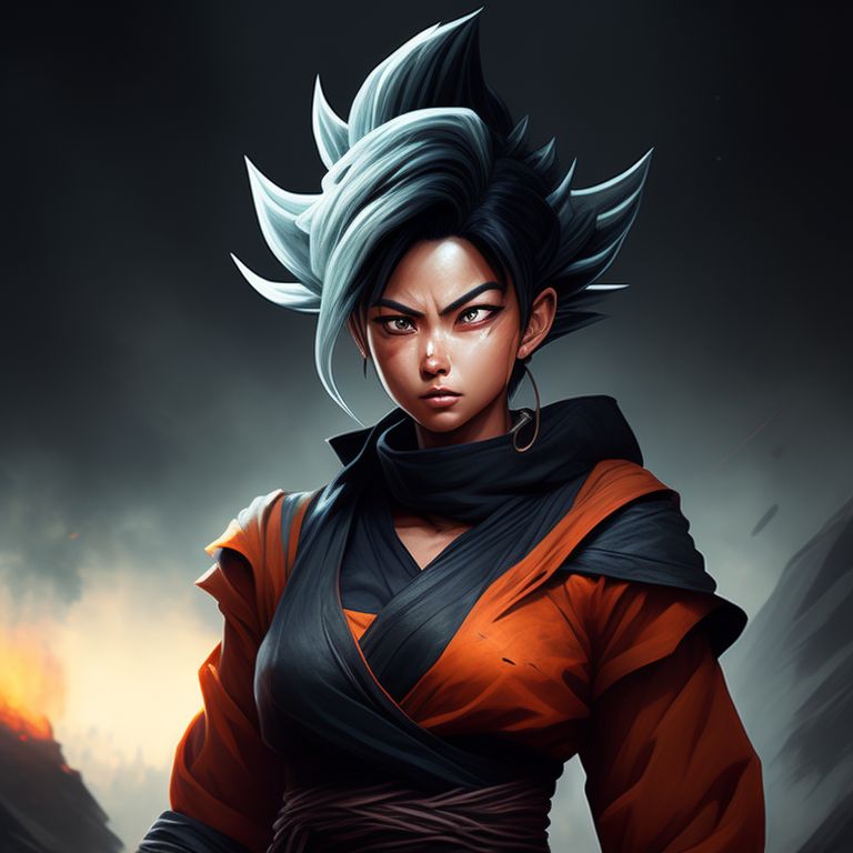 ArtStation - Goku Black Female