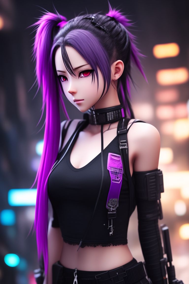 8500+ Cyberpunk Anime Visual Novel Characters, Outfits, Hairstyles &  Expressions