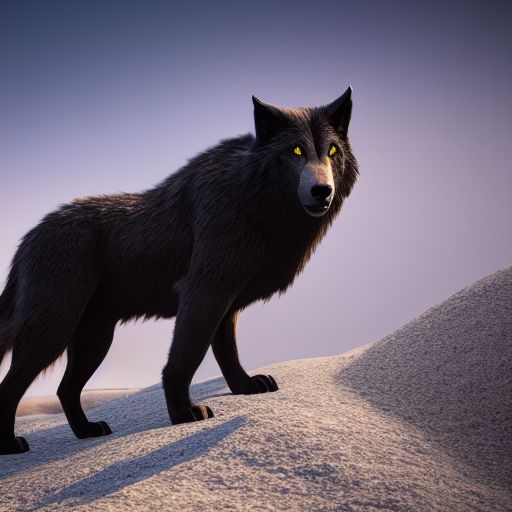 rare-salmon893: Werewolf, digital-art, cinematic lighting, cinema 4d ...