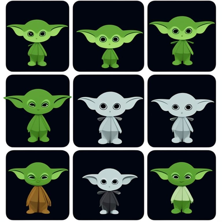 wiry-louse284: baby yoda only head clipart, layered, icons